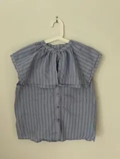 【titivate】スクエアビッグカラーノースリーブ