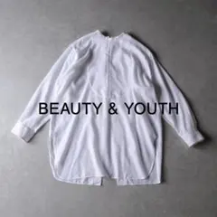 美品 B&Y ユナイテッドアローズ 1,4万円 バックオープン ブラウス 554