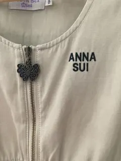 アナスイミニ　ベージュ 　ジャンバースカート　130cm