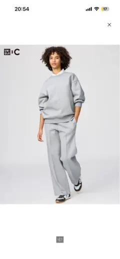 ユニクロC ストレートパンツ S