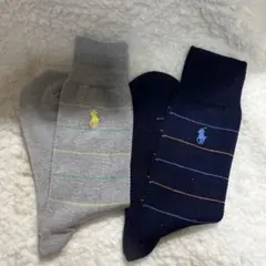 Polo Ralph Lauren メンズソックス 2足セット　ラルフローレンのサムネイル