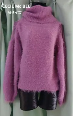 CECIL Mc BEE ピンク セーター