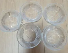 ガラス皿　5つセット