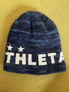 ATHLETA ニットビーニー 青系のサムネイル