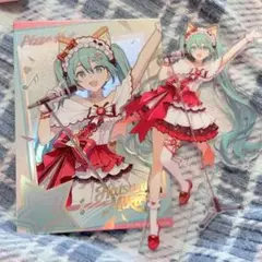 プロセカ ピザハット チェキ風カード　初音ミクのサムネイル
