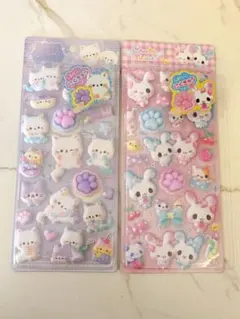 にくきゅう　シール　肉球　クーリア正規品　ナイトミャウ　キャンディツインズ