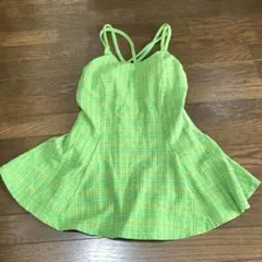 160 女の子　水着 ワンピース