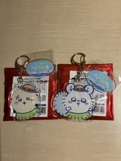 ちいかわとのんびり船旅 アクリルキーホルダー モモンガ・ラッコ