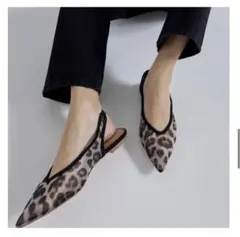 LEOPARD TULLEバックストラップミュールのサムネイル