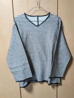 ★お買い得★【極美品】Nハリウッド　7部丈　カットソー　ボーダーのサムネイル