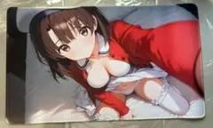 加藤恵☆プレイマット☆マウスパッド☆ラバーマット☆新品☆送料無料☆B49