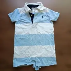 Ralph Lauren ボタン付きロンパース 12M