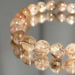 ド*ん様 スーパーセブンルチル ✧ 強運・金運 粒9mm 内径16cm 重量20