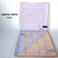 新品未使用　marie claireマリ・クレール 花柄 ハンカチ　3枚　日本製