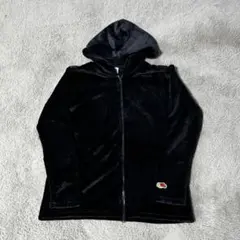 【USED】FRUIT OF THE ROOM ベロアパーカー　S