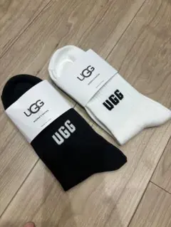 UGG （アグ）2 足タグ付き2025新作ソックス25-27cm人気