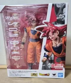 s.h.figuarts スーパーサイヤ人ゴッド　孫悟空のサムネイル
