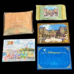 【限定品】ディズニーランドホテル／エコバッグ アメニティ ポストカード