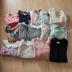 キッズ服セット 女の子　まとめ売り　120cm 　冬　裏起毛