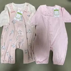 新生児ツーウェイ・ドレスオール 2点セット新品未使用タグ付きです。