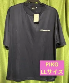 【新品】PIKO メンズ 半袖Tシャツ ネイビー LLサイズのサムネイル