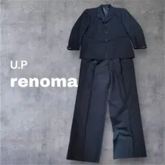 U.P renoma メンズ スーツセットアップ シャドウブラック M