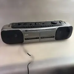SANYO サンヨーダブルラジカセ　U4-W26(S)　FM AMラジオのサムネイル