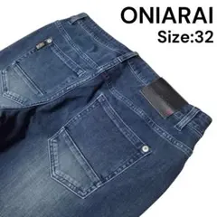 ONIARAI 鬼洗い デニムパンツ 刺繍 サイズ32 - メルカリ