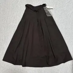 新品 アクシーズaxesfemmeベルト付スカート 黒のサムネイル