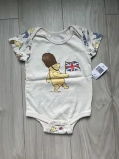 新品未使用⭐︎WDW くまのプーさんイギリス国旗のロンパース
