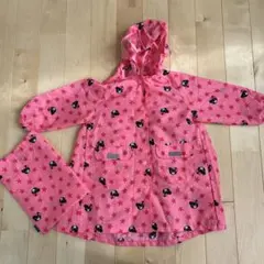 ほぼ未使用！超美品！ダブルビー　レインコート　キッズSサイズ