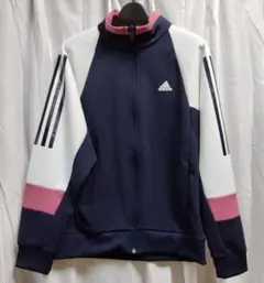 adidas トレーニングジャケット ネイビー