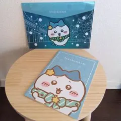 ちいかわ×セブンイレブン フラットケース＆A5ノート ハチワレ