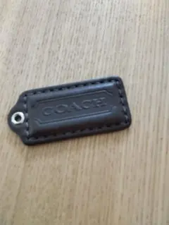 Coach カバン　バッグチャーム　レザー　茶色