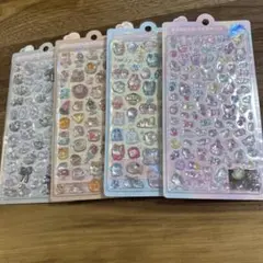 正規品　クーリア　BONBON DROP キャラクターシール 4シートセット