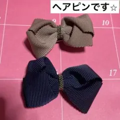 ミニリボン　ヘアピン　入学式　卒業式　卒園式　入園式