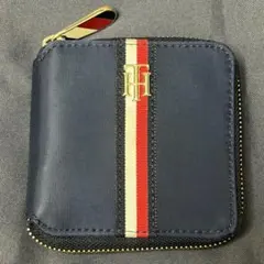 TOMMY HILFIGERトミー 二つ折り財布 ネイビーのサムネイル