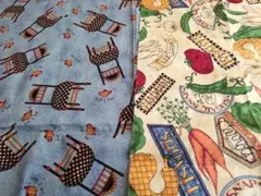 2柄セット カットクロス DEBBIE MUMM カントリー USAコットン