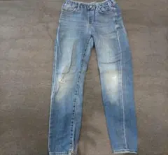 ユニクロ　キッズ デニムパンツ 長ズボン　130