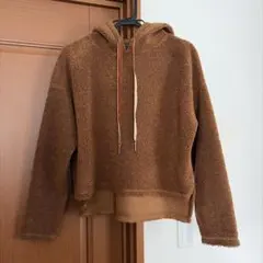 bershka パーカー　ブラウンのサムネイル