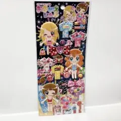d*7様 当時物 平成レトロ 平成女児 着せ替えシール 女の子 キャラクターシー