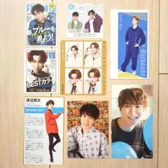 Snow Man 渡辺翔太 厚紙 社員証 証明写真 2枚 - メルカリ