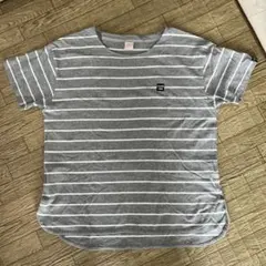 HANG TEN ボーダーTシャツ グレー LLのサムネイル