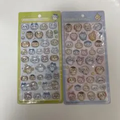 正規品　ちいかわ ボンボンドロップシール 第2弾 2種セット ポーズ ニコニコ