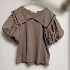 バルーンスリーブ Tシャツ