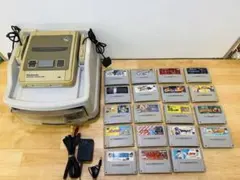スーパーファミコンセット ソフト付き ゲーム機 レトロ ビンテージ アンティーク