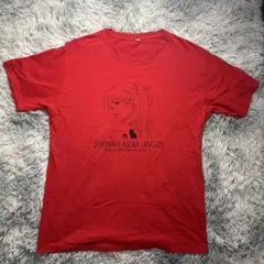 SHIKINAMI ASUKA LANGLEY Tシャツ レッド LL