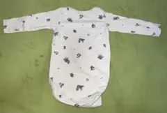 H&M 花柄 長袖ロンパース 68