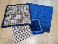 未使用 LANVIN DAKS ハンカチ 4枚セット メンズレディース ブランド