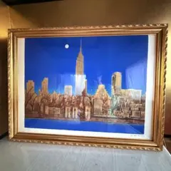 思い出のベニス ヒロヤマガタ シルクスクリーン 額装品 風景画 サイン